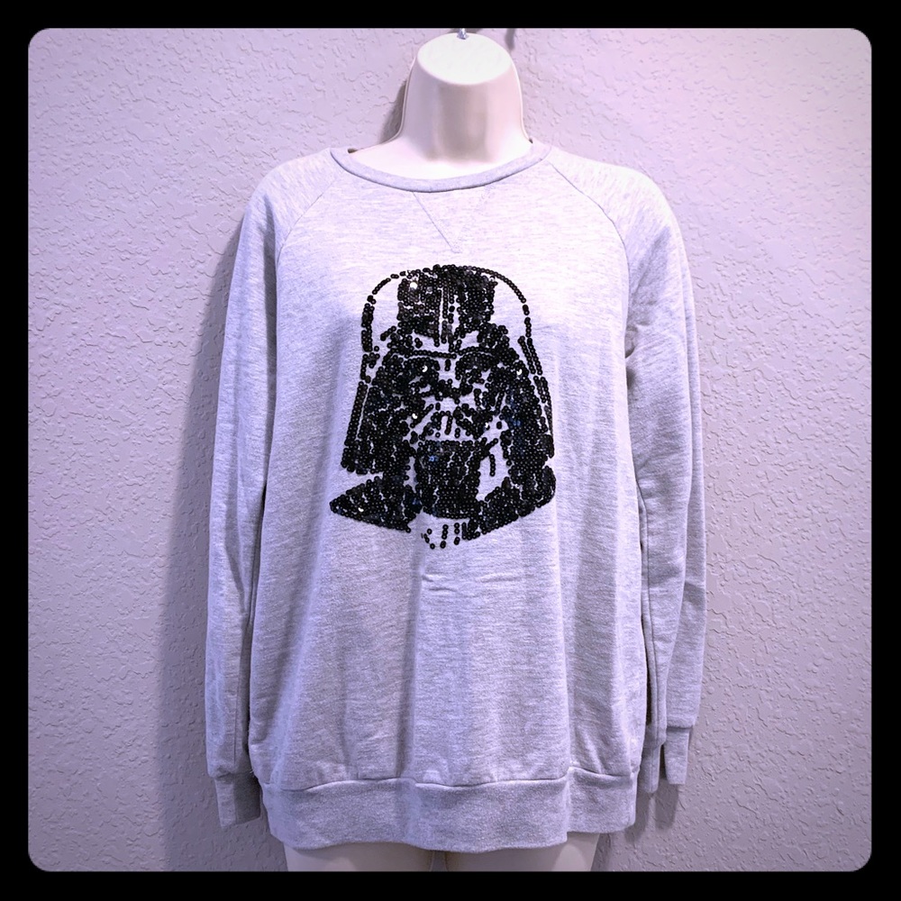Star Wars Sequin Darth Vader Sweatshirt